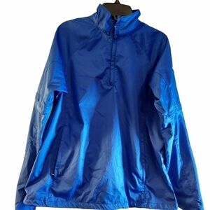 Nike small blue windbreaker unisex